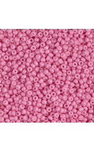 Miyuki rocailles Perlen 11/0 - Opaque dyed carnation pink 11-1385
